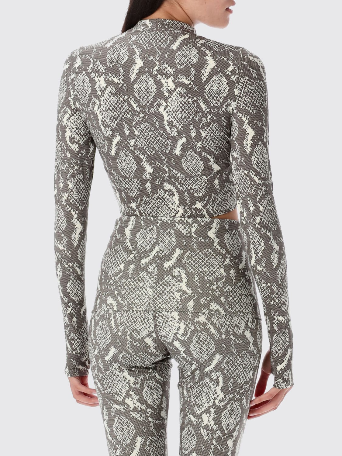 ADIDAS BY STELLA MCCARTNEY TOP: Top femme Adidas by Stella McCartney, Gris - Img 2