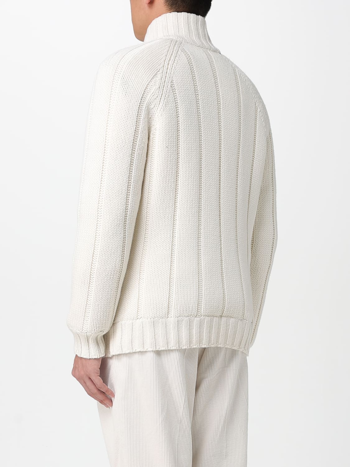 BRUNELLO CUCINELLI SWEATER: Jacket men Brunello Cucinelli, White - Img 3