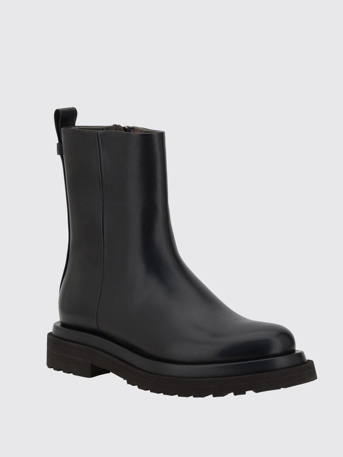 BRUNELLO CUCINELLI BOOTS: Boots woman Brunello Cucinelli, Black - Img 2