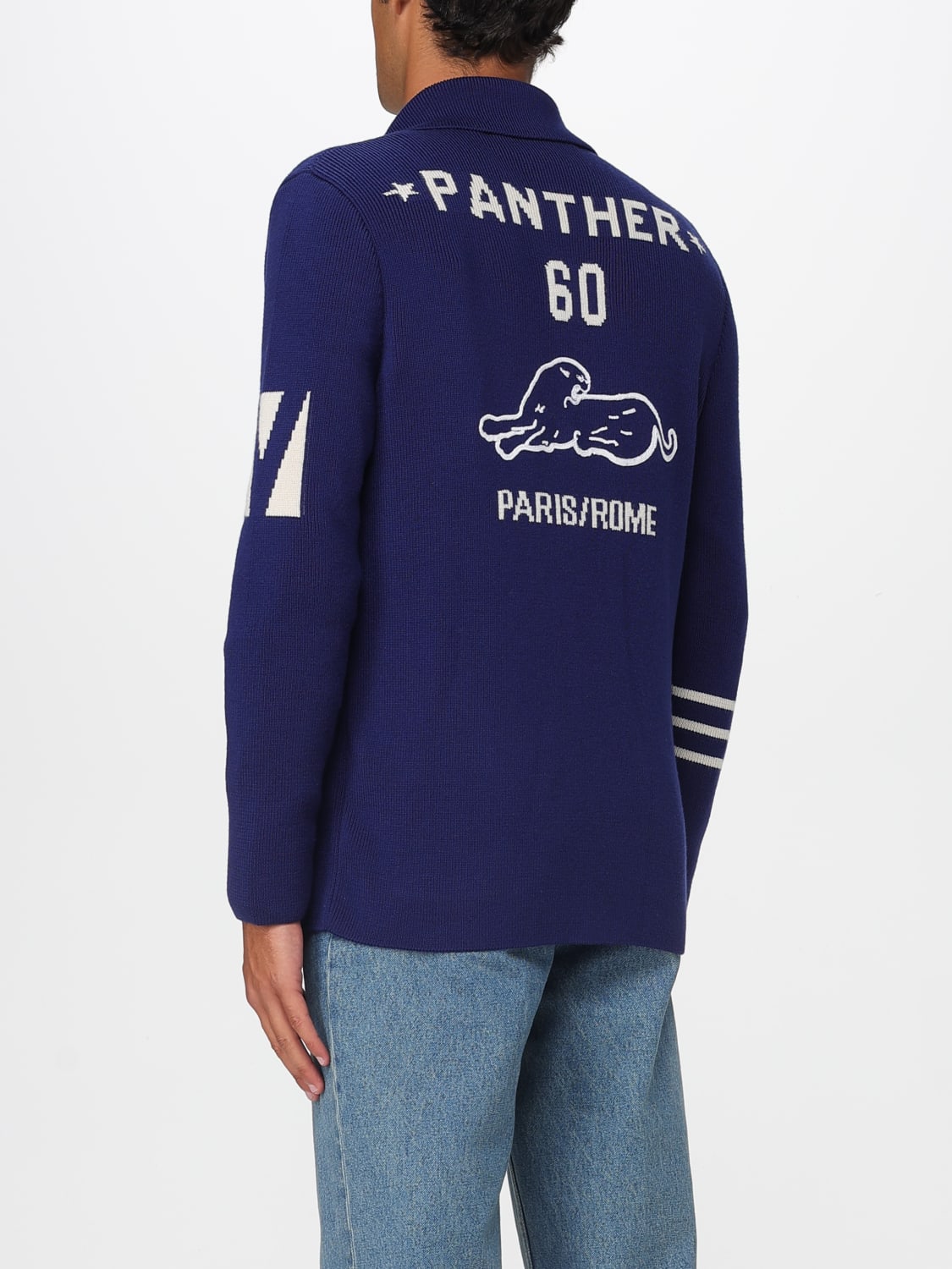 VALENTINO MAGLIA: Cardigan Valentino in lana , Burro - Img 3