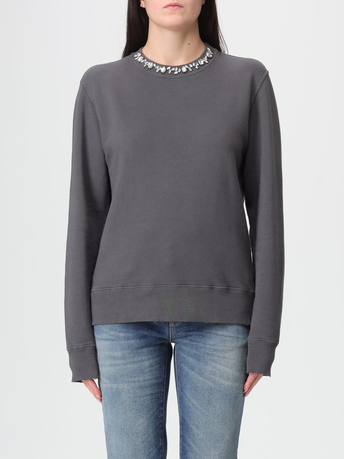 GOLDEN GOOSE SUDADERA: Sudadera mujer Golden Goose, Gris - Img 1