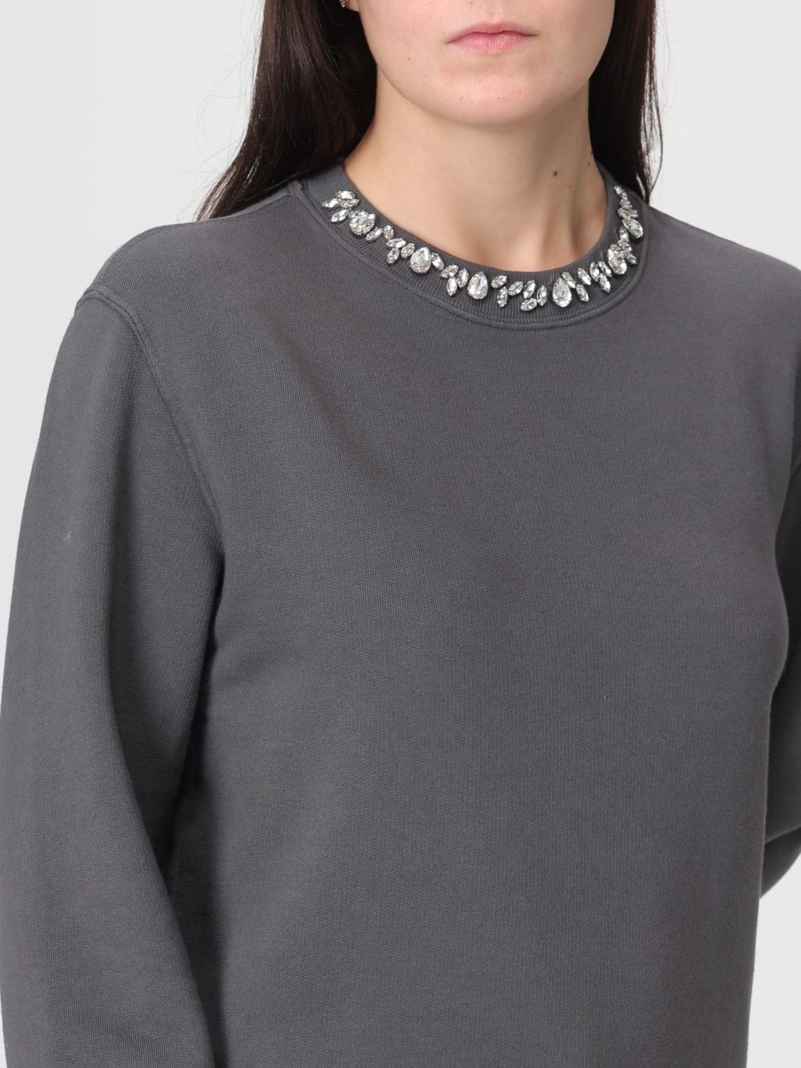 GOLDEN GOOSE SUDADERA: Sudadera mujer Golden Goose, Gris - Img 3