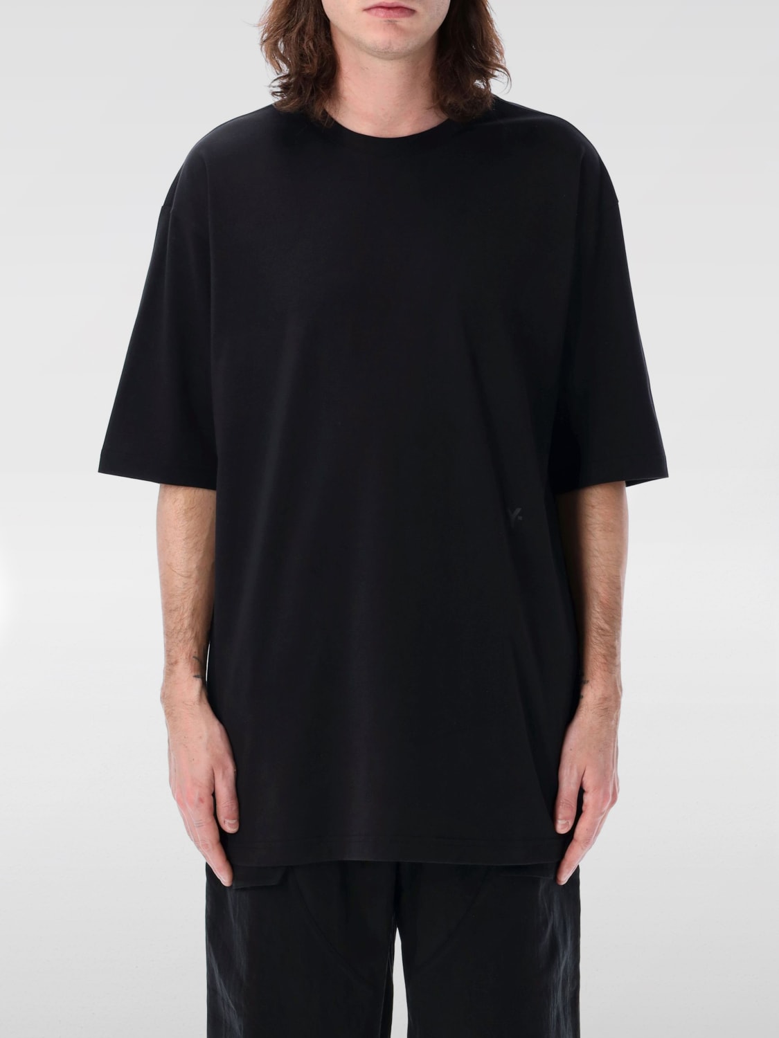 Y-3 T-SHIRT: T-shirt men Y-3, Black - Img 1