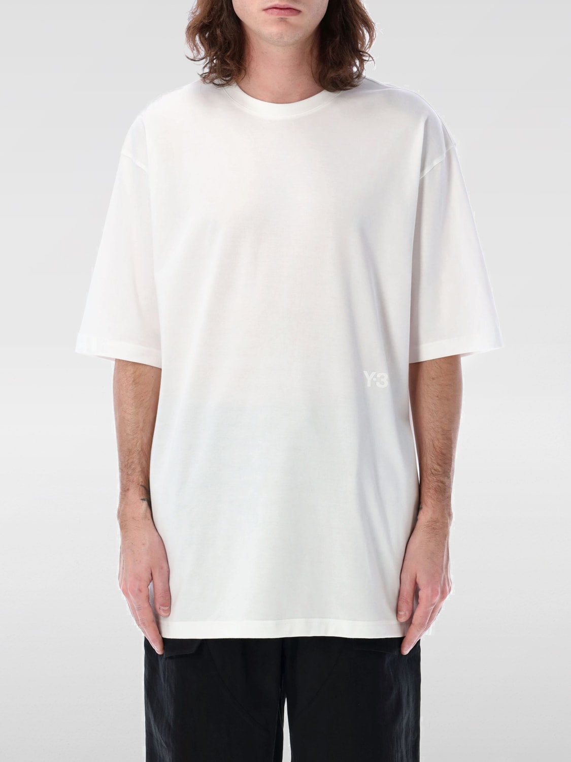 Y-3 T-SHIRT: T-shirt men Y-3, White - Img 1
