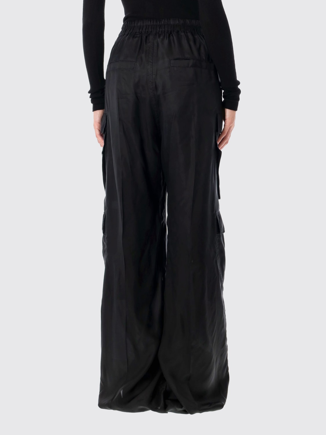 RICK OWENS PANTS: Pants woman Rick Owens, Black - Img 2