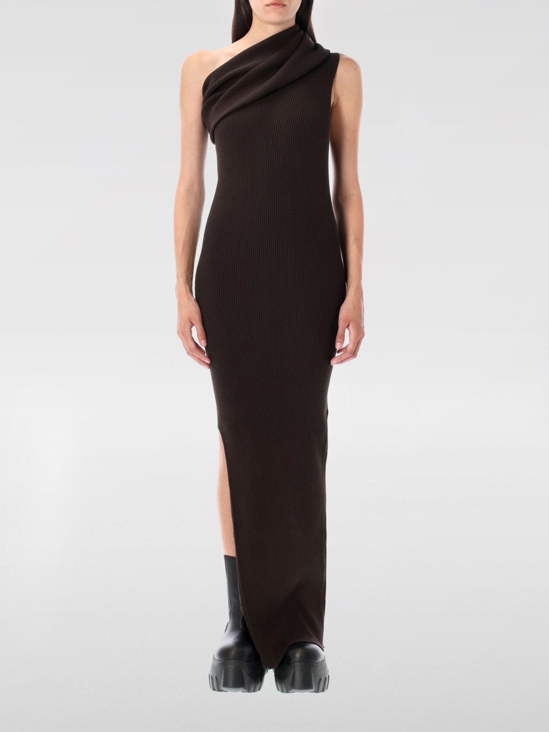 RICK OWENS VESTIDO: Vestido mujer Rick Owens, Marrón - Img 1
