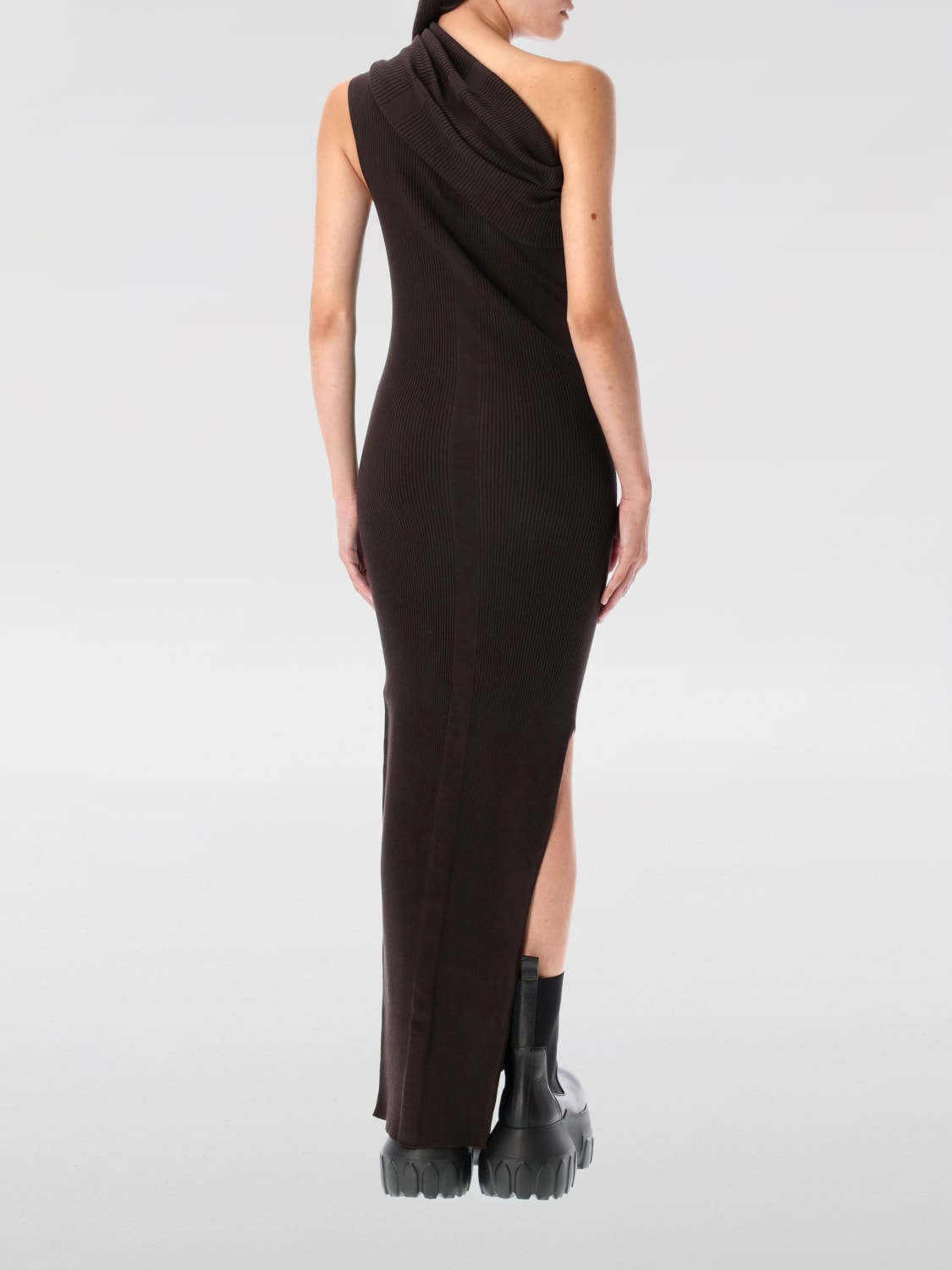 RICK OWENS VESTIDO: Vestido mujer Rick Owens, Marrón - Img 2