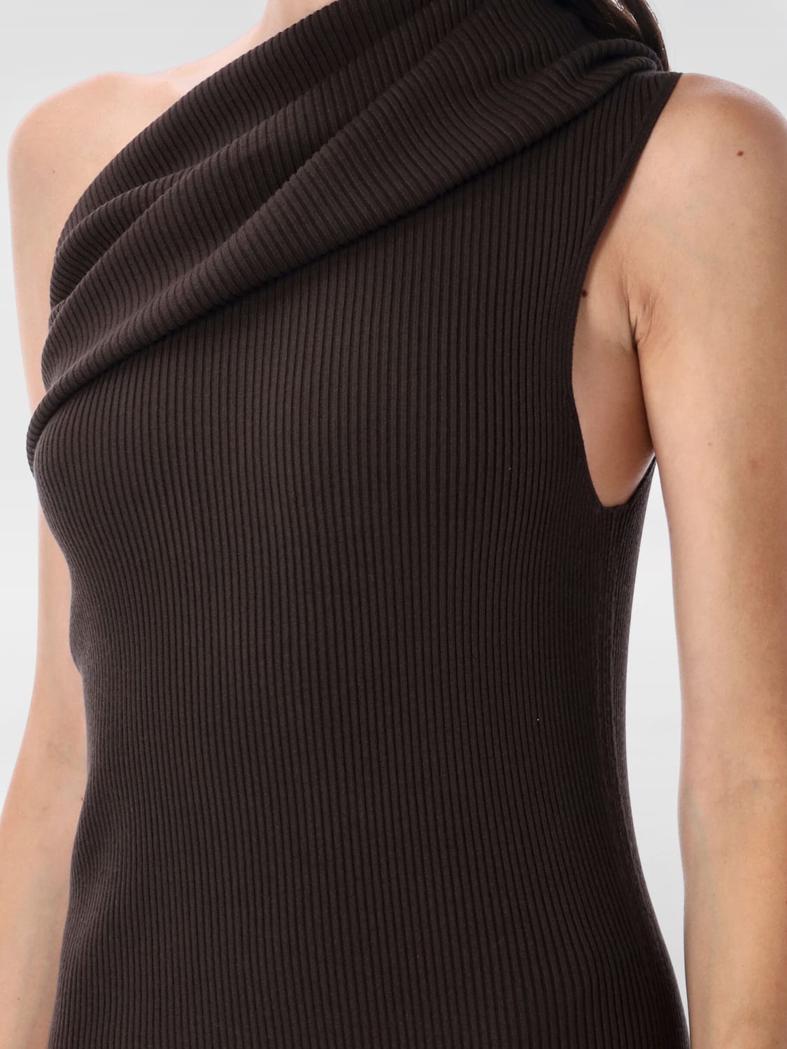 RICK OWENS VESTIDO: Vestido mujer Rick Owens, Marrón - Img 3