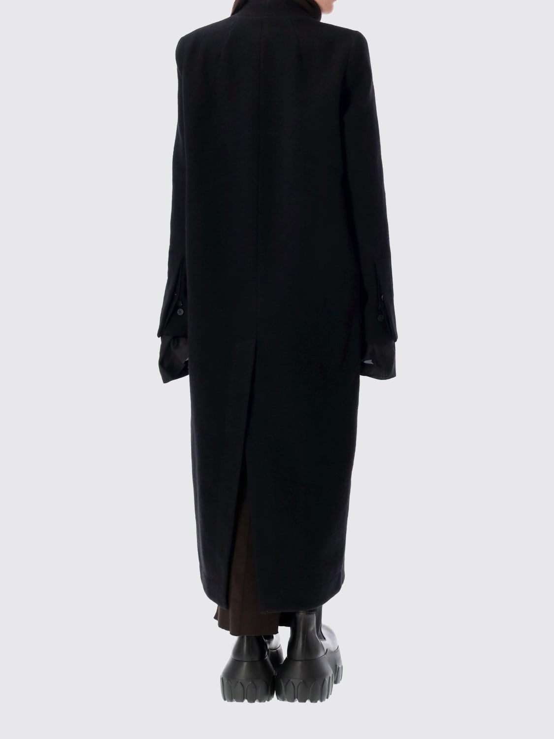 RICK OWENS ABRIGO: Abrigo mujer Rick Owens, Negro - Img 2