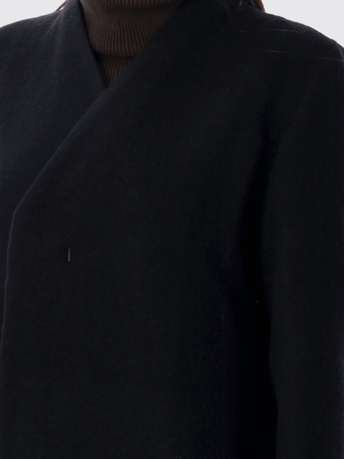 RICK OWENS ABRIGO: Abrigo mujer Rick Owens, Negro - Img 3