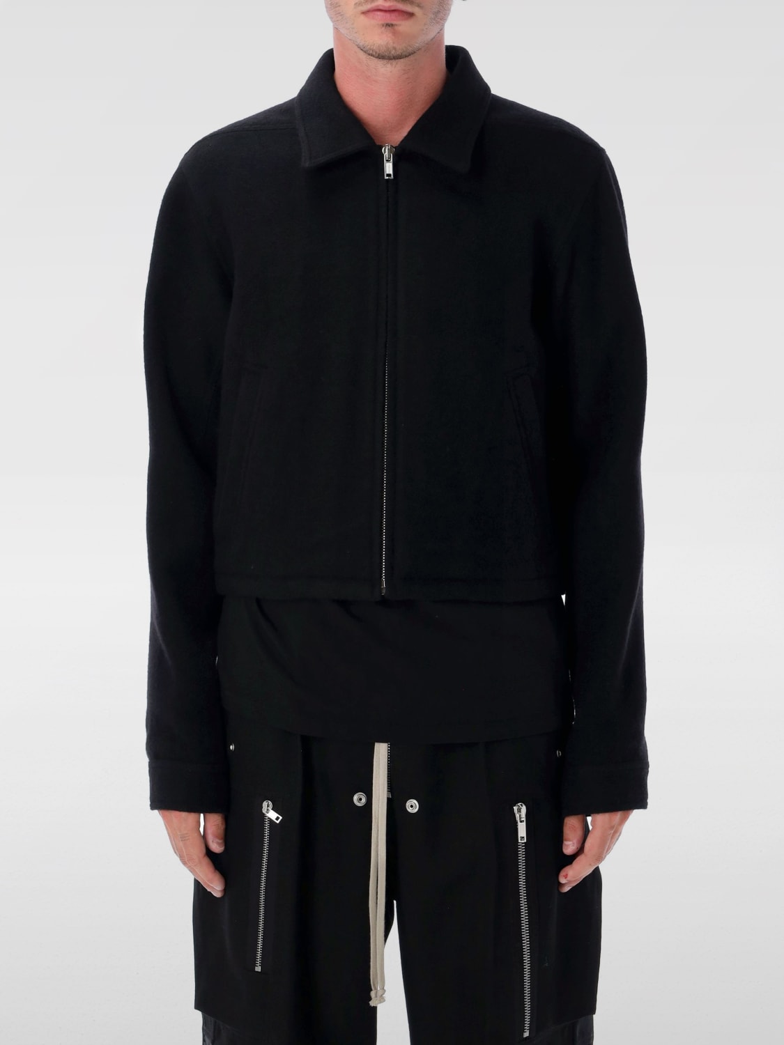 RICK OWENS JACKET: Jacket men Rick Owens, Black - Img 1