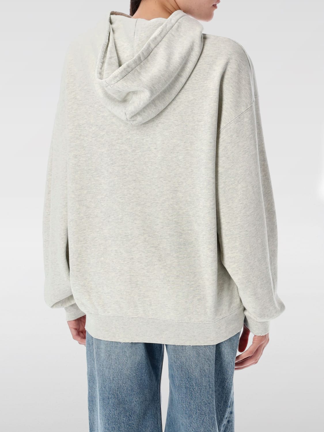 ANINE BING SWEAT-SHIRT: Sweat-shirt femme Anine Bing, Gris - Img 2