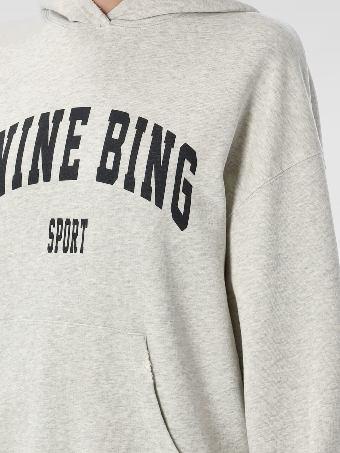 ANINE BING SWEAT-SHIRT: Sweat-shirt femme Anine Bing, Gris - Img 3