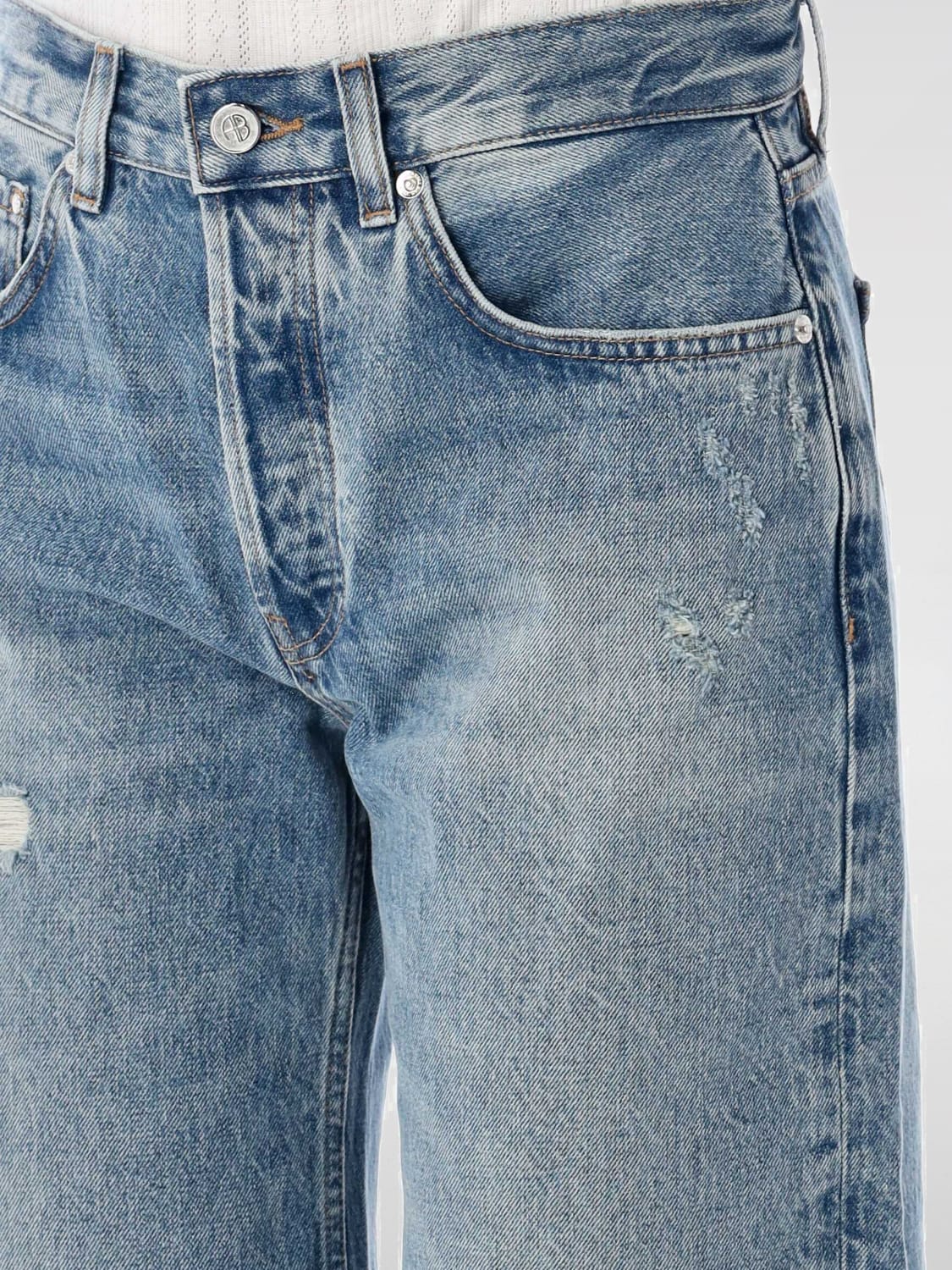 ANINE BING JEANS: Jacke damen Anine Bing, Blau - Img 3