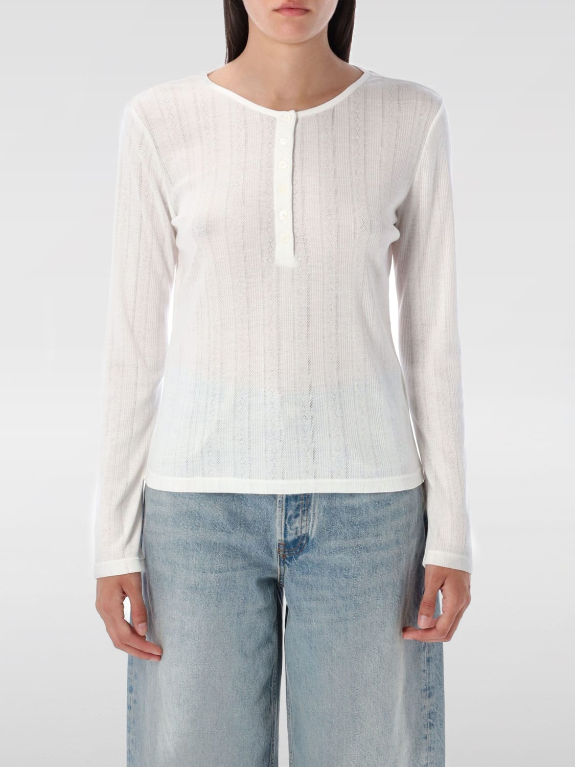 ANINE BING T-SHIRT: Top damen Anine Bing, Beige - Img 1