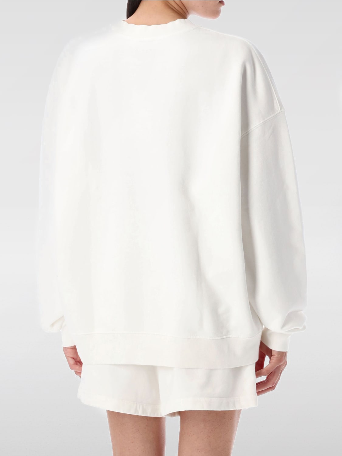 ANINE BING SWEAT-SHIRT: Sweat-shirt femme Anine Bing, Beige - Img 2