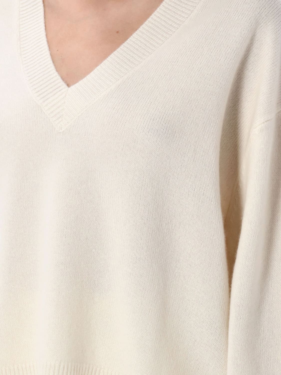 ANINE BING SWEATER: Sweater woman Anine Bing, Ivory - Img 3