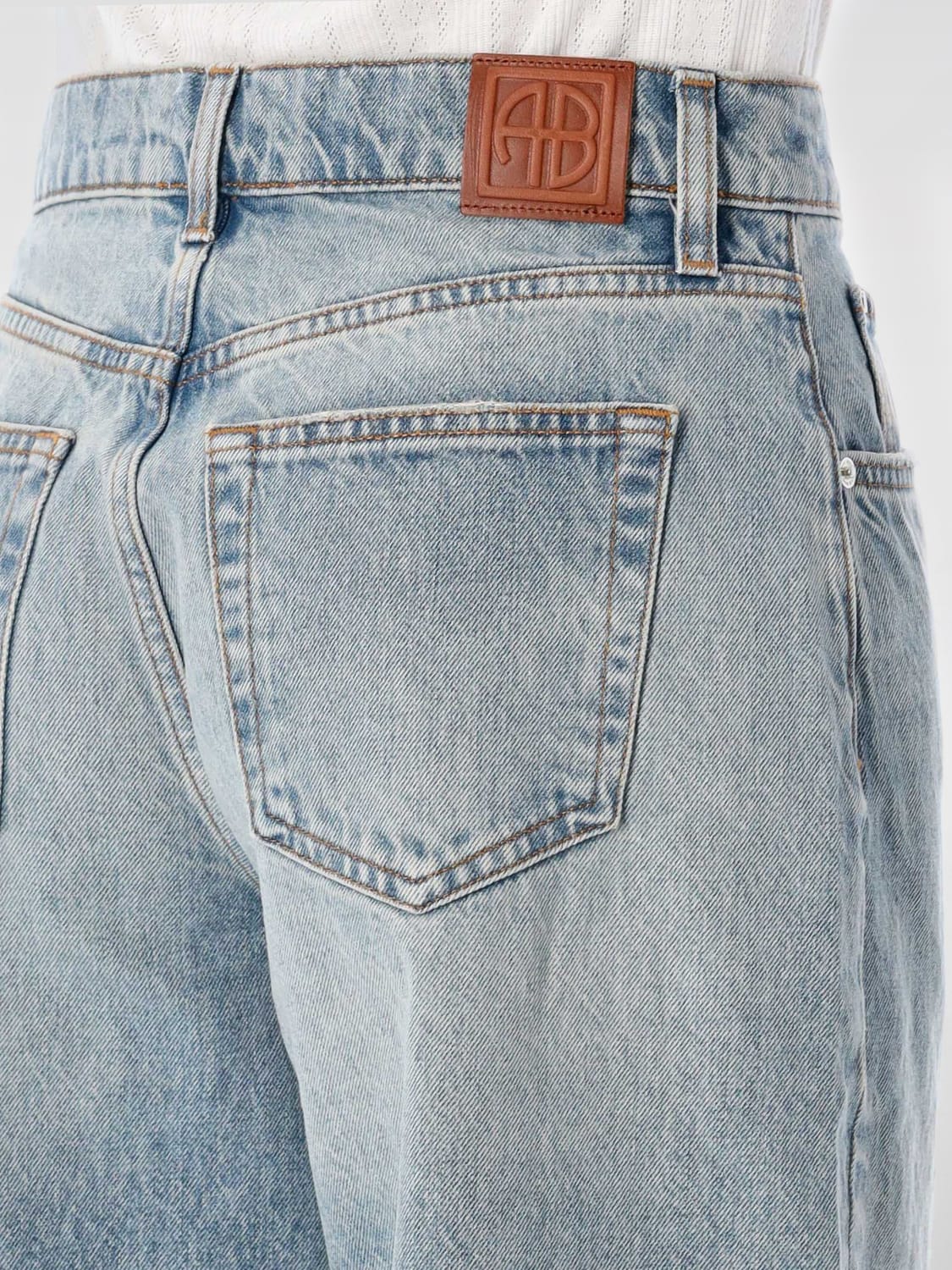 ANINE BING 청바지: 청바지 여성 Anine Bing, 블루 - Img 3