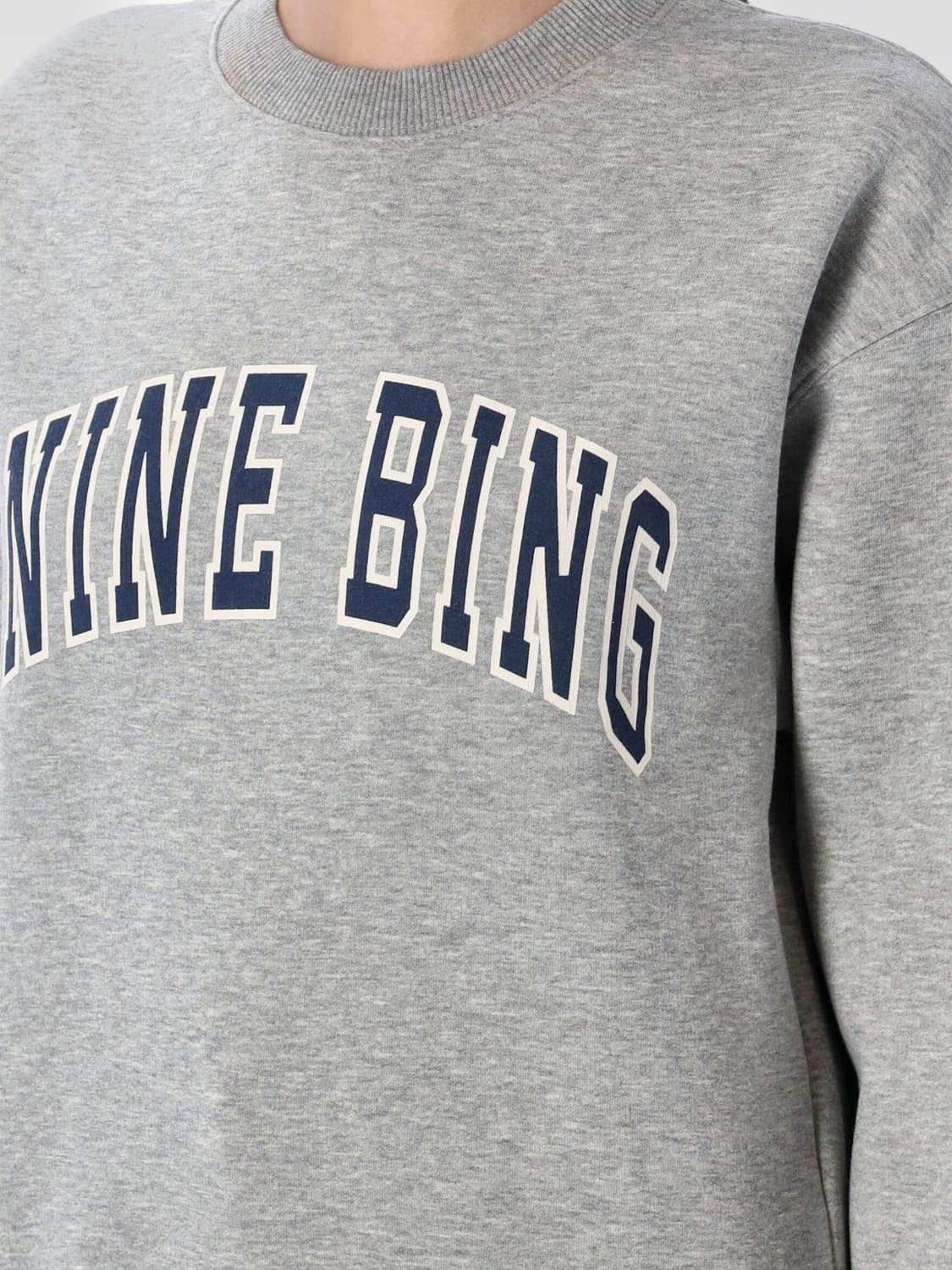 ANINE BING SWEATSHIRT: Sweatshirt damen Anine Bing, Grau - Img 3