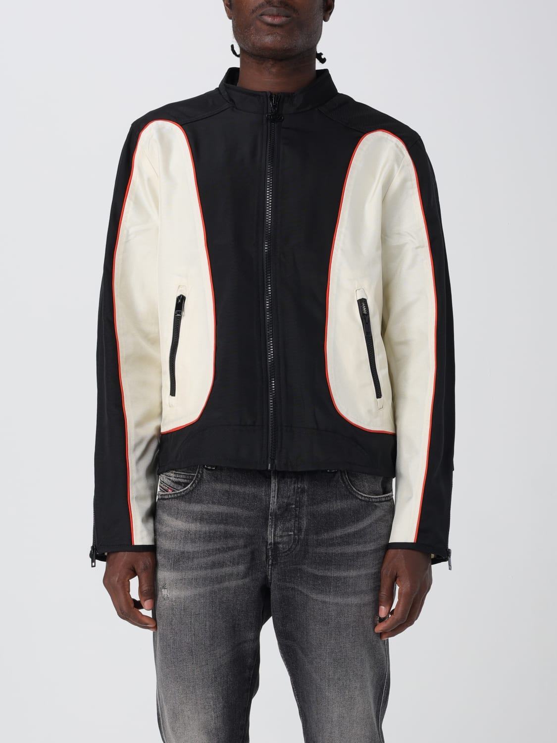 DIESEL JACKET: Jacket men Diesel, Black - Img 1