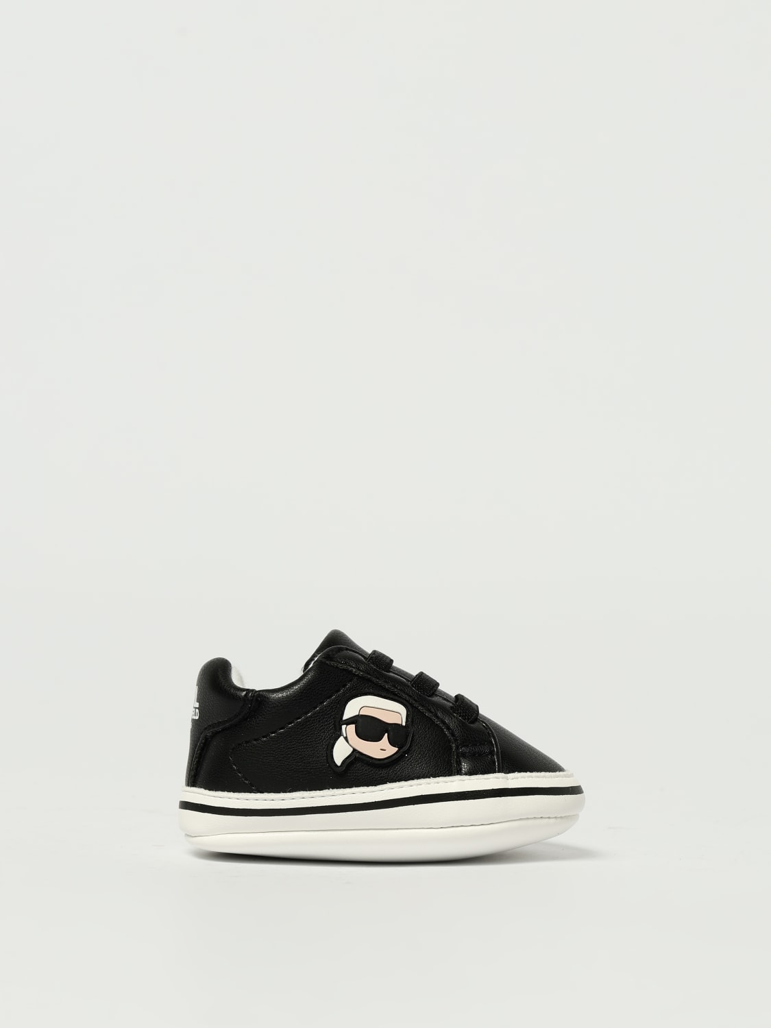 KARL LAGERFELD KIDS SNEAKERS: Shoes kids Karl Lagerfeld Kids, Black - Img 1