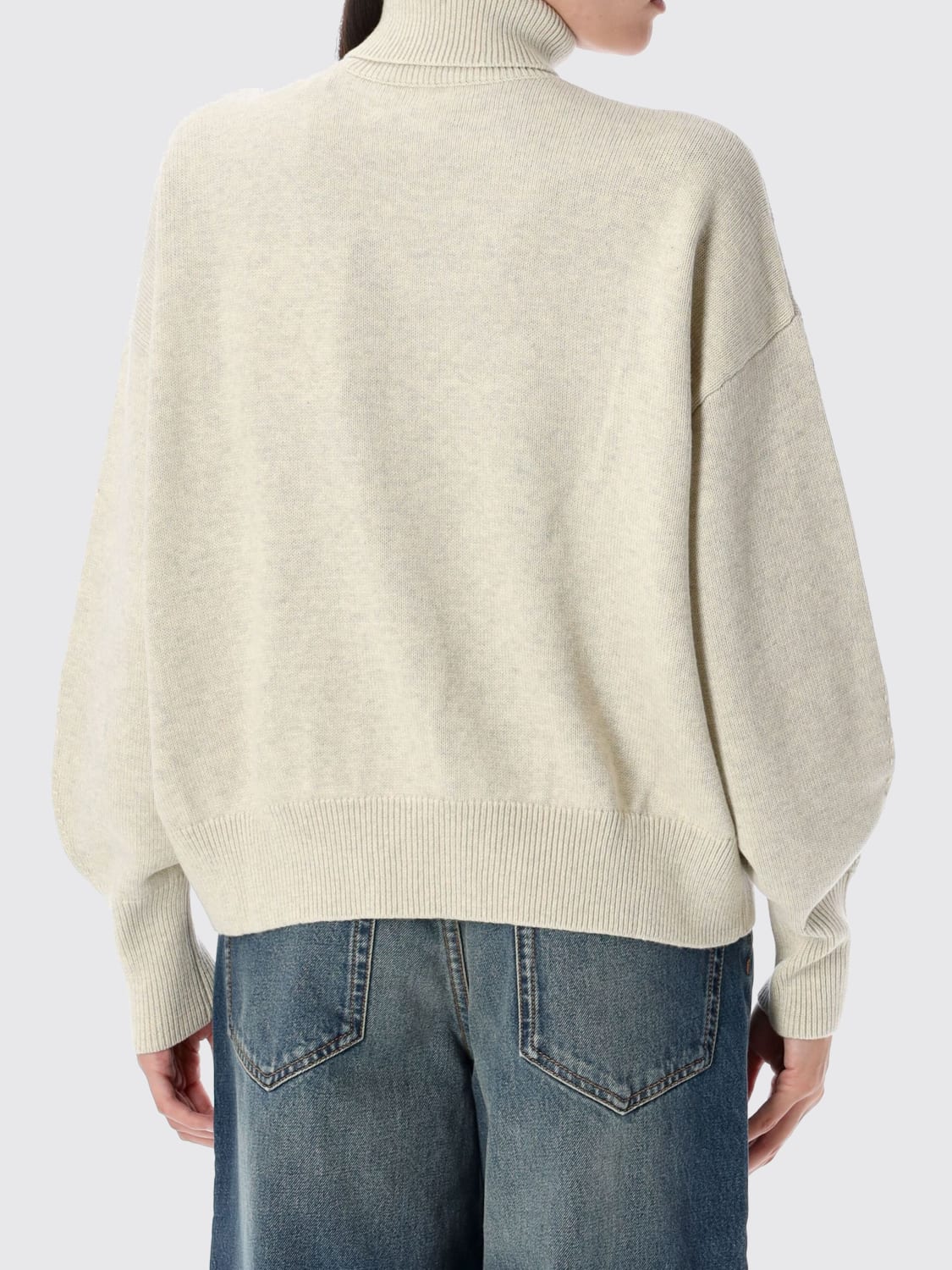 ISABEL MARANT ETOILE PULL: Pull femme Isabel Marant Etoile, Gris - Img 2