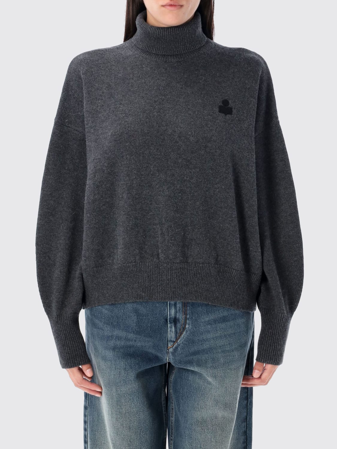 ISABEL MARANT ETOILE PULL: Pull femme Isabel Marant Etoile, Anthracite - Img 1