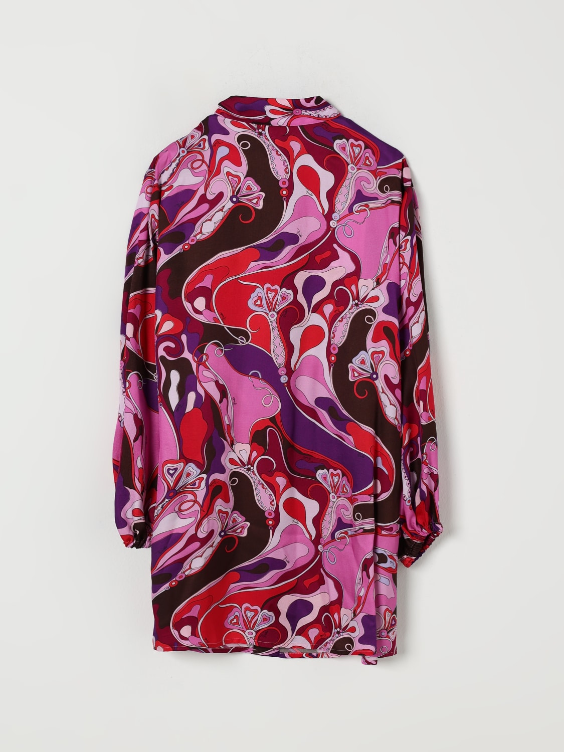 PUCCI KLEID: Kleid kinder Pucci, Fuchsia - Img 2