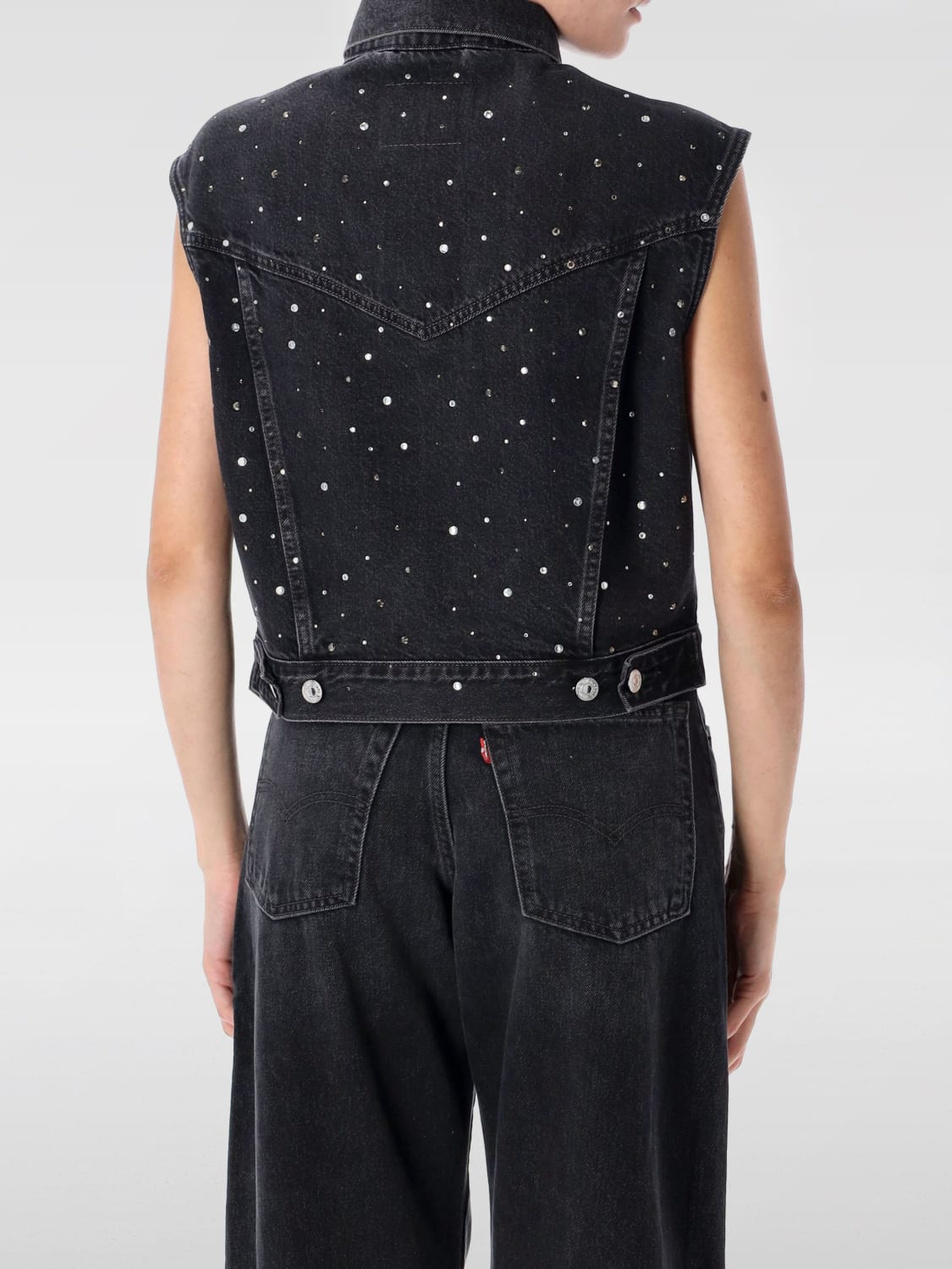 LEVI'S JACKET: Jacket woman Levi's, Black - Img 2