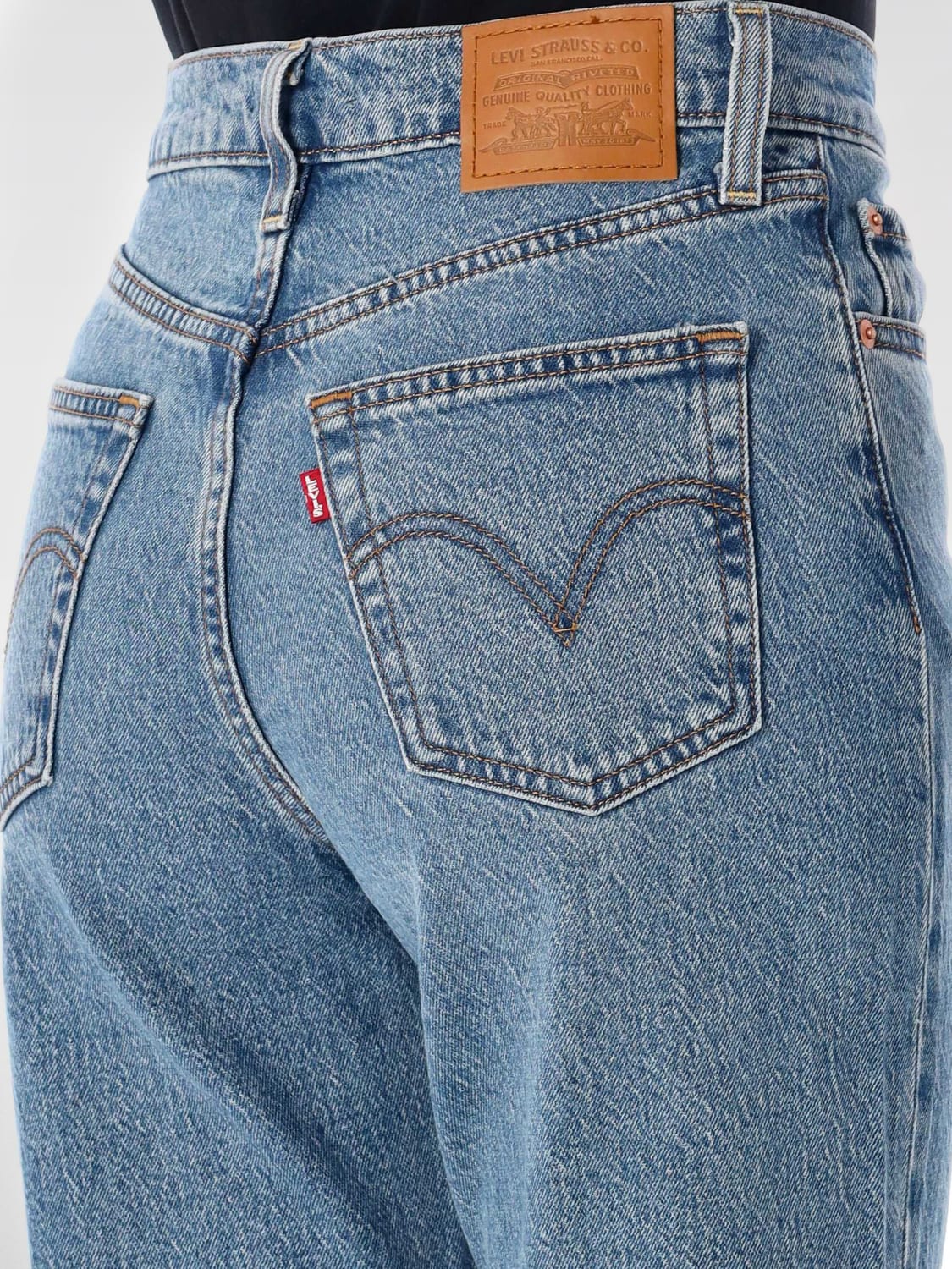 LEVI'S VAQUEROS: Vaquero mujer Levi's, Azul Oscuro - Img 3