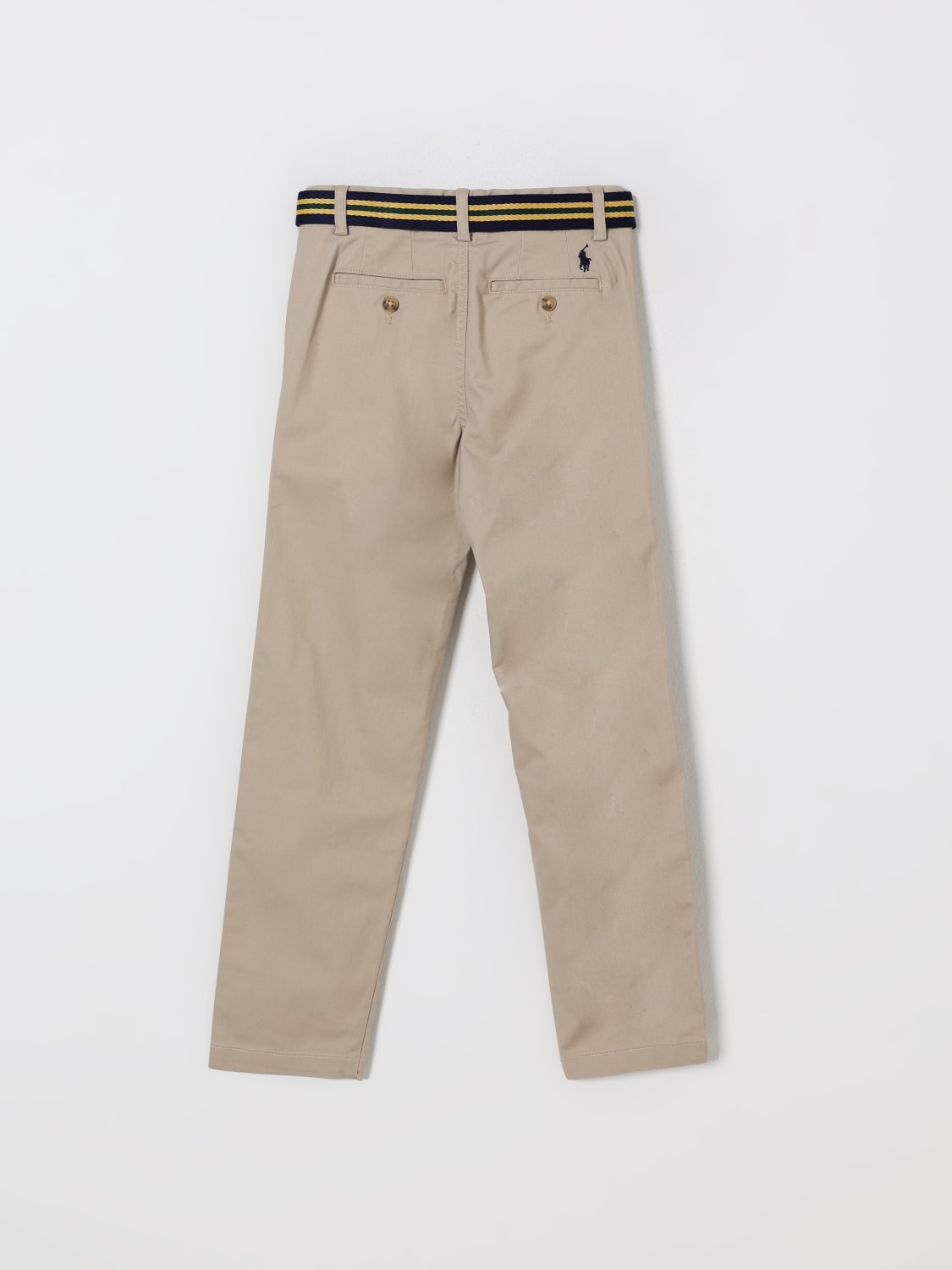 POLO RALPH LAUREN PANTS: Pants kids Polo Ralph Lauren, Kaki - Img 2
