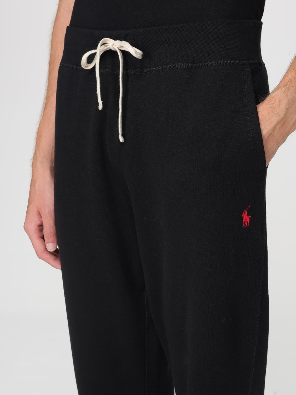 POLO RALPH LAUREN PANTS: Pants men Polo Ralph Lauren, Black - Img 3