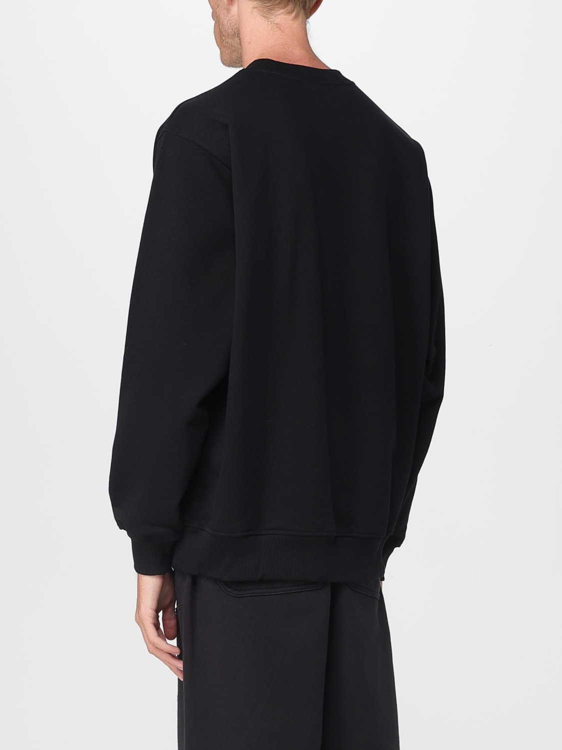 DRÔLE DE MONSIEUR SWEATSHIRT: Sweatshirt men Drôle De Monsieur, Black - Img 2