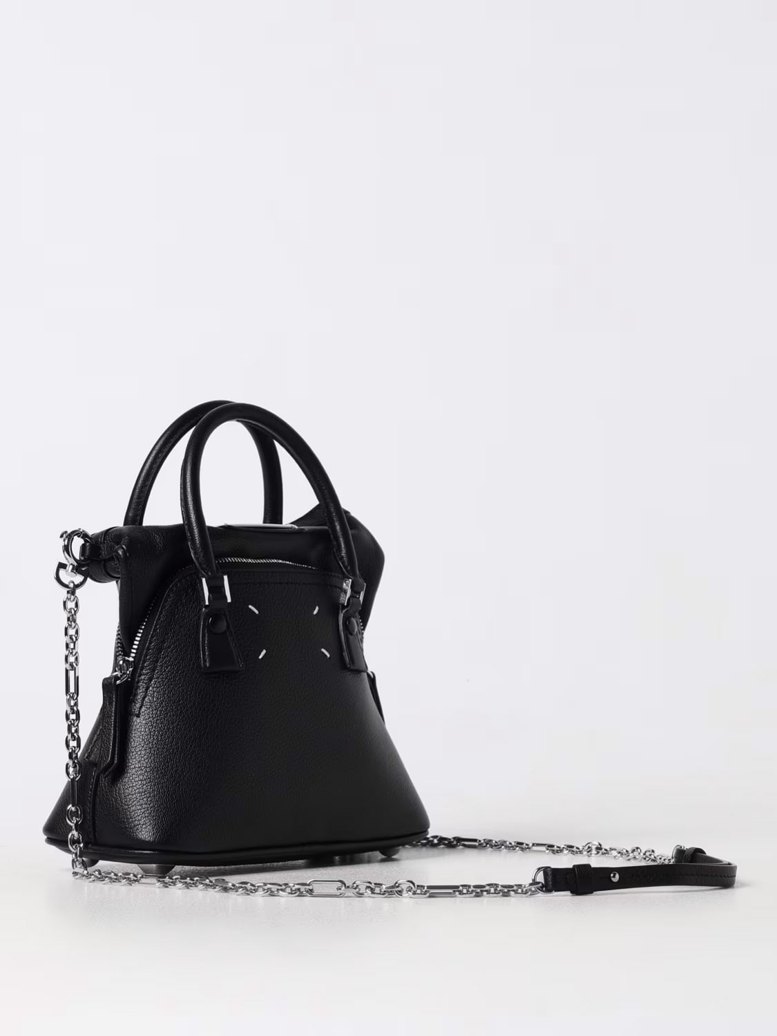 MAISON MARGIELA MINI BAG: Shoulder bag woman Maison Margiela, Black - Img 3
