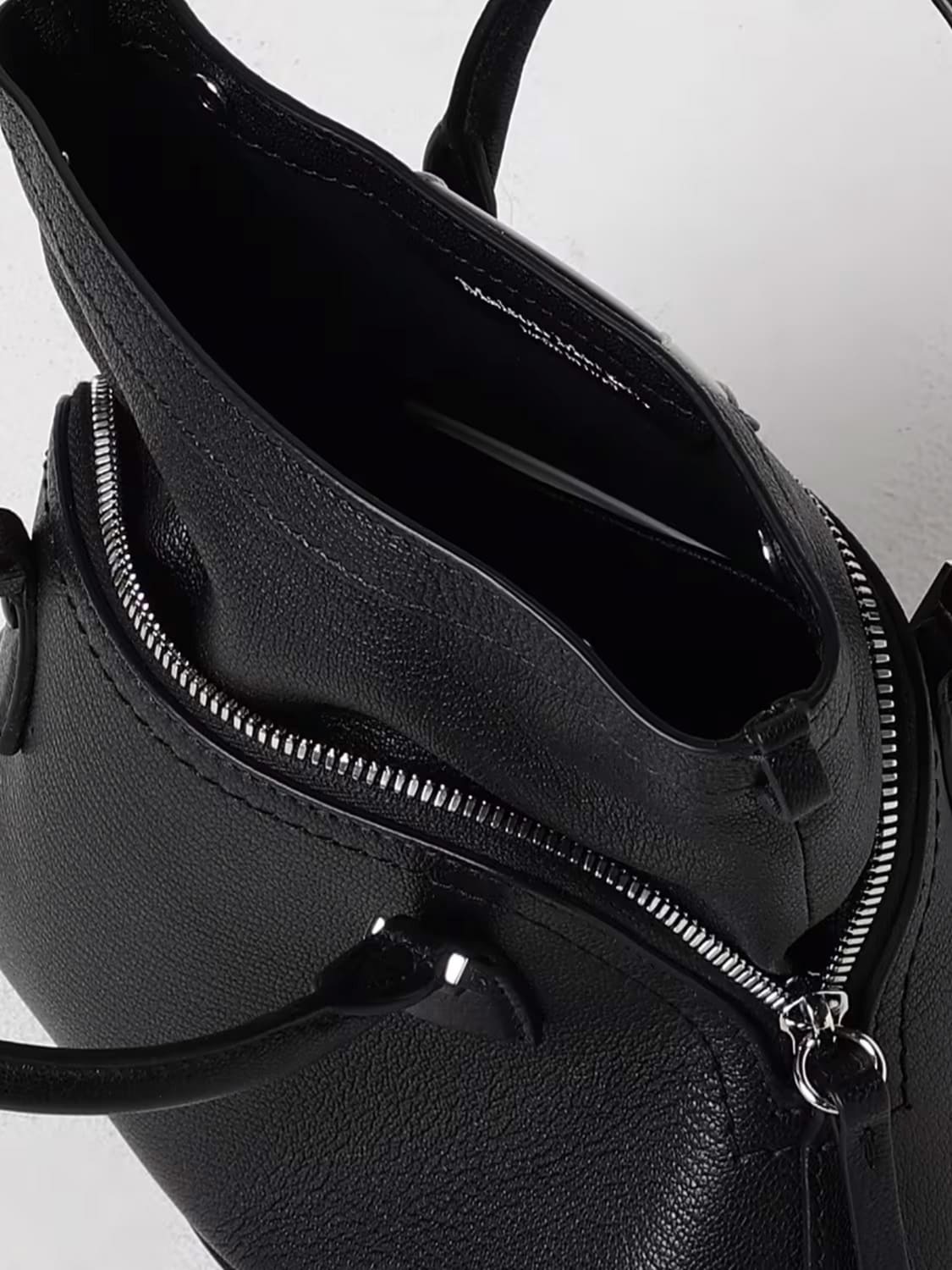 MAISON MARGIELA MINI BAG: Shoulder bag woman Maison Margiela, Black - Img 5