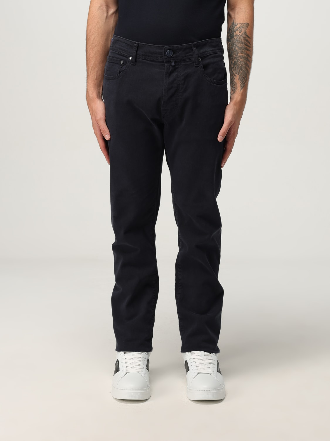 JACOB COHEN 牛仔裤: 牛仔裤 男士 Jacob Cohen, 海军蓝 - Img 1