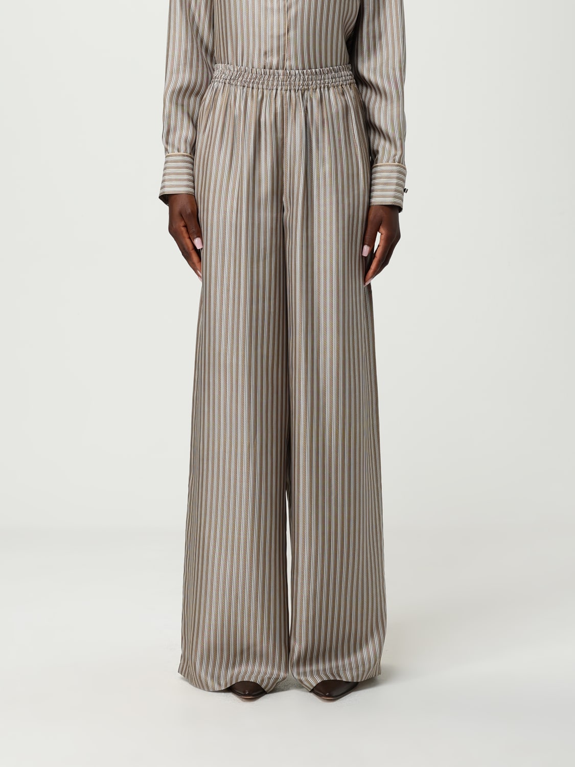 MAX MARA TROUSERS: Trousers woman Max Mara, Brown - Img 1