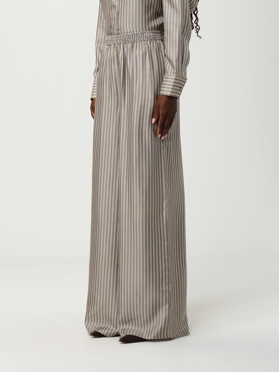 MAX MARA TROUSERS: Trousers woman Max Mara, Brown - Img 4