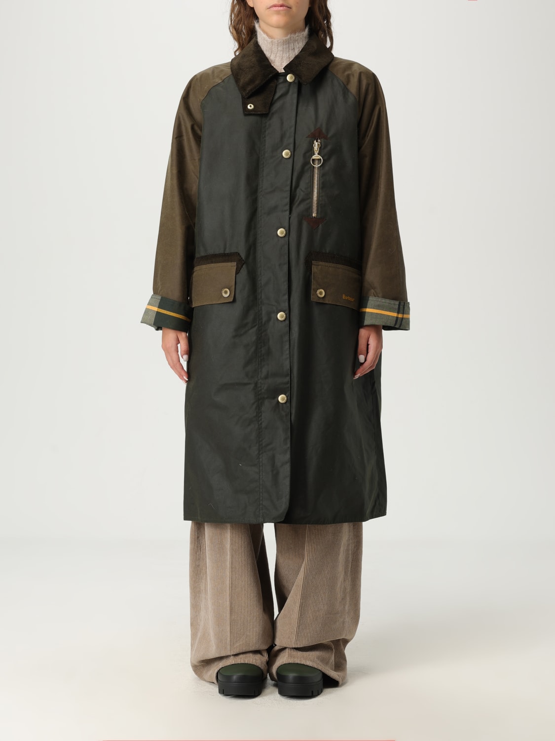 BARBOUR JACKET: Jacket woman Barbour, Green - Img 1