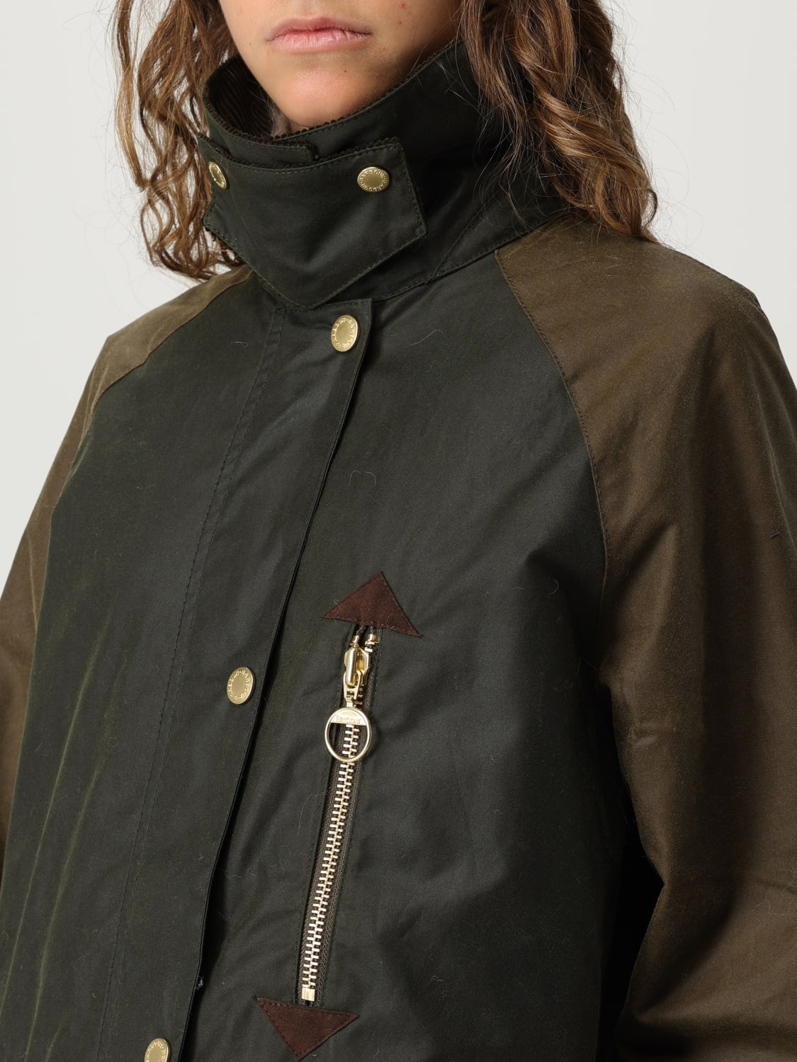 BARBOUR JACKET: Jacket woman Barbour, Green - Img 4