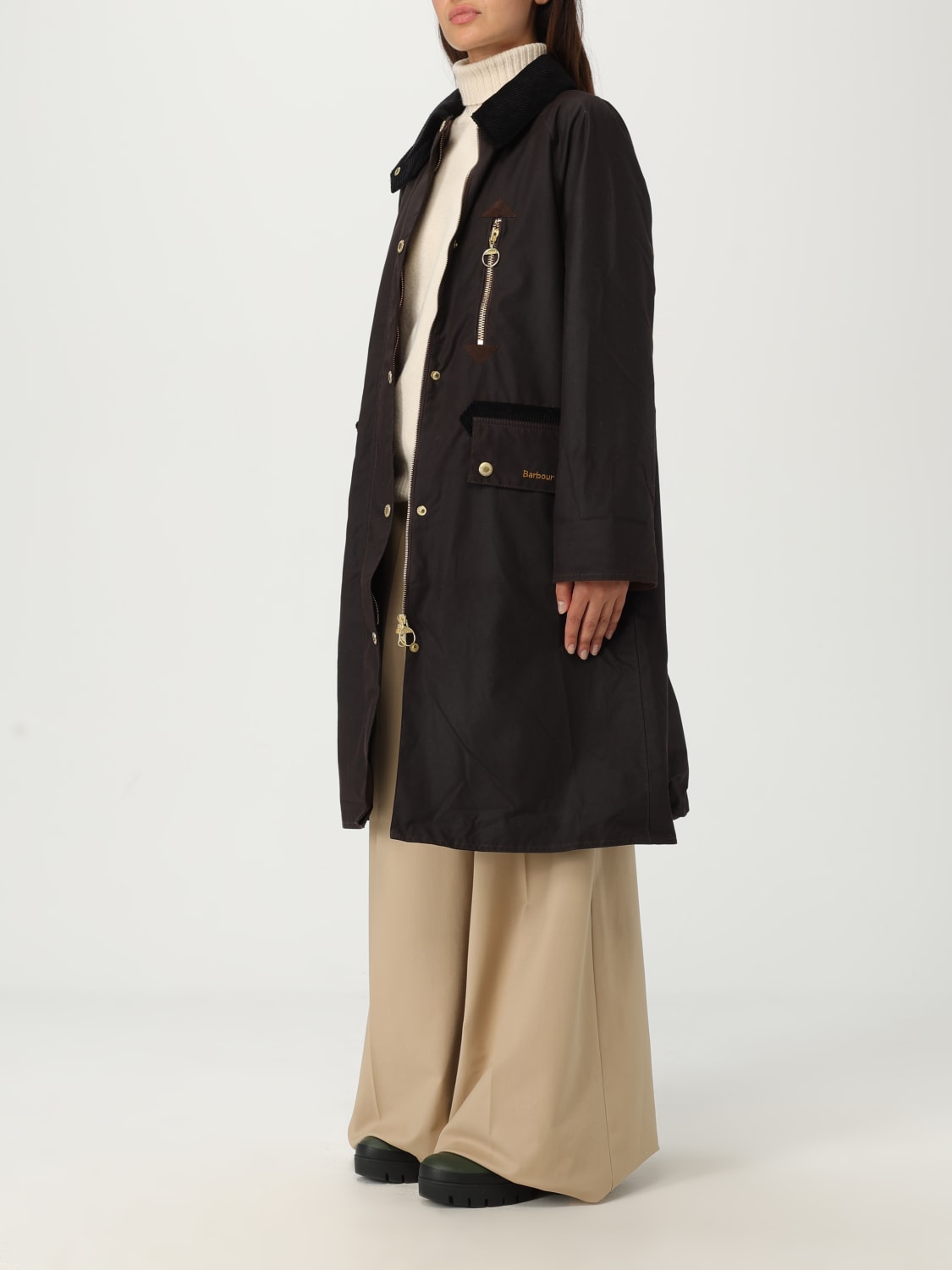 BARBOUR JACKET: Jacket woman Barbour, Brown - Img 3