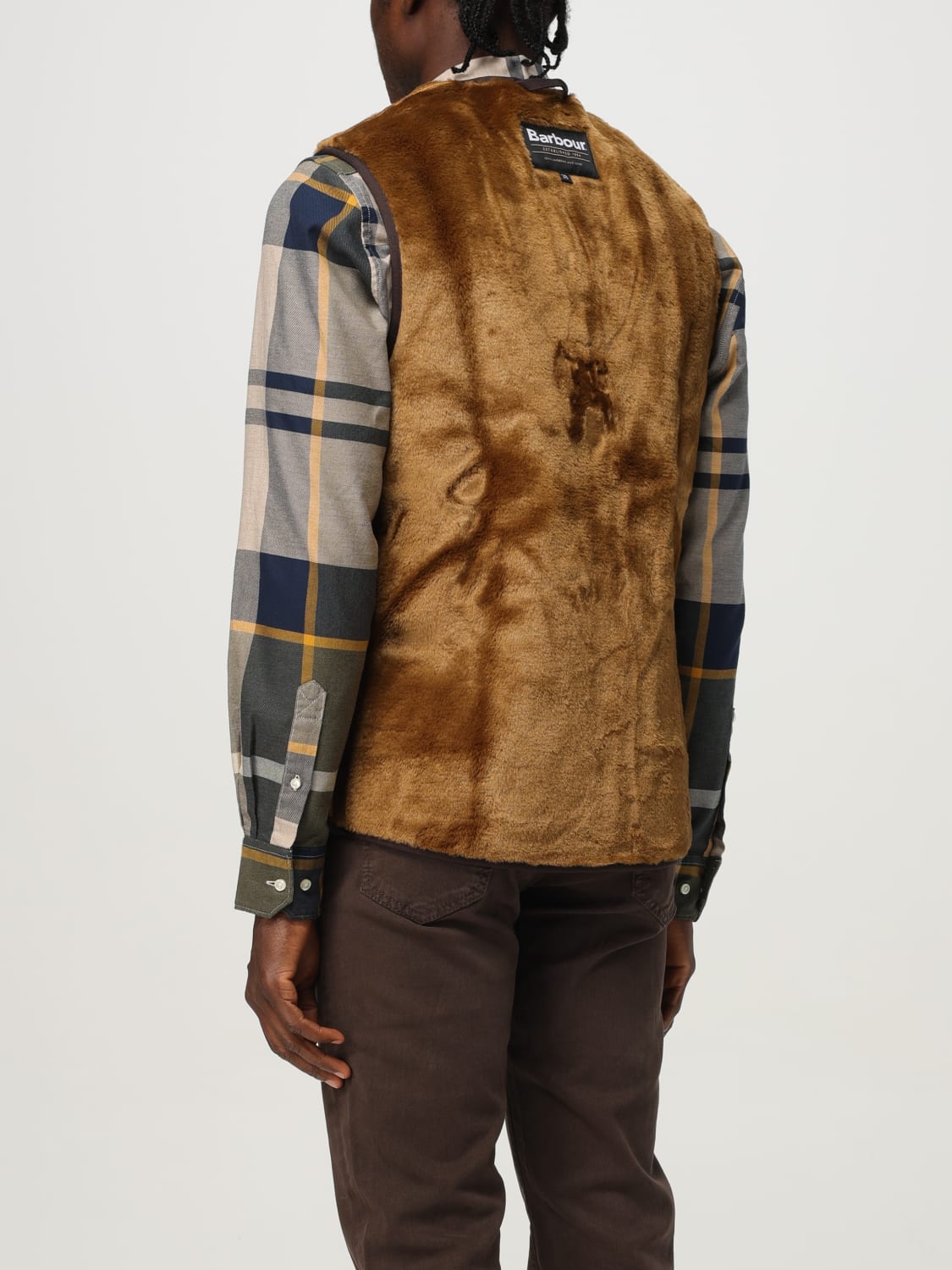 BARBOUR WESTE: Weste herren Barbour, Braun - Img 2