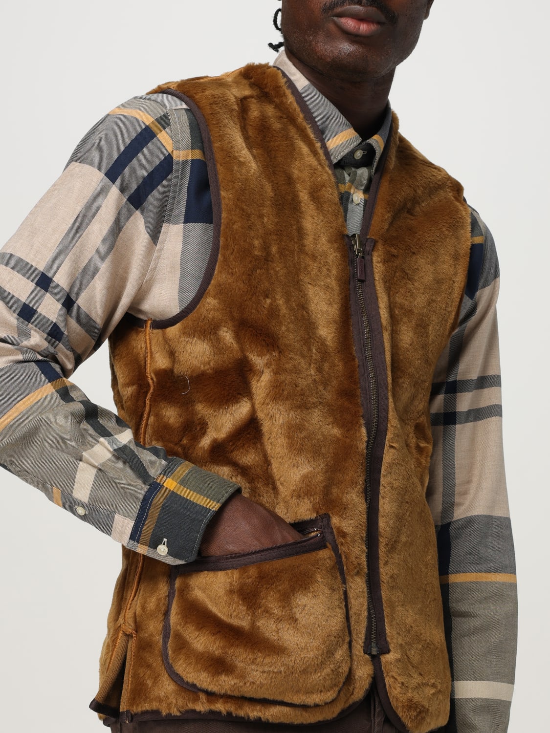 BARBOUR WESTE: Weste herren Barbour, Braun - Img 4