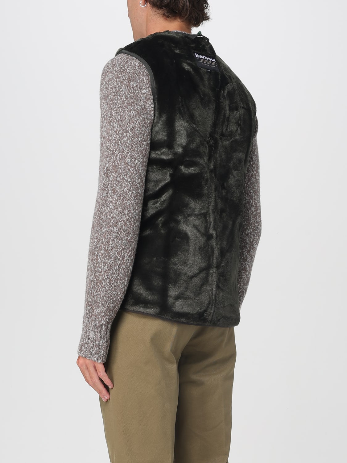 BARBOUR SUIT VEST: Suit vest men Barbour, Sage - Img 2