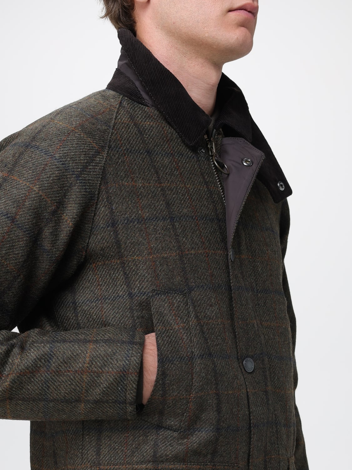 BARBOUR JACKET: Jacket men Barbour, Green - Img 4