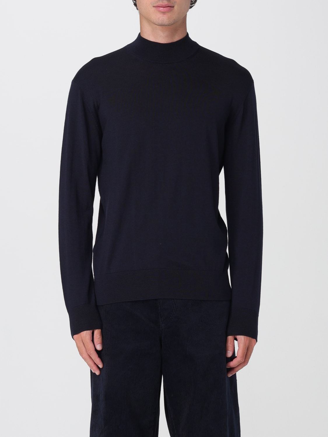 PAOLO PECORA SWEATER: Sweater men Paolo Pecora, Blue - Img 1