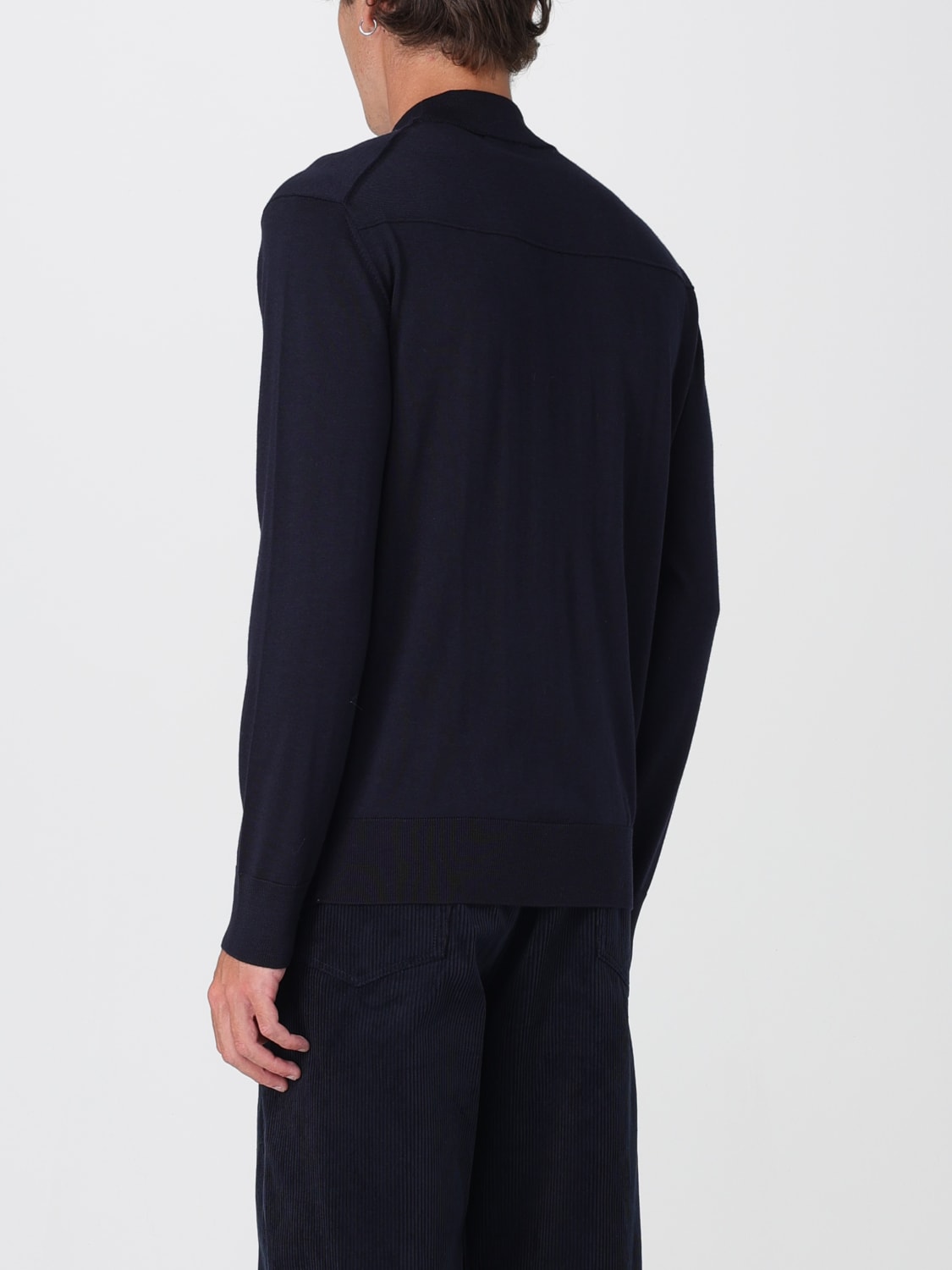 PAOLO PECORA SWEATER: Sweater men Paolo Pecora, Blue - Img 2