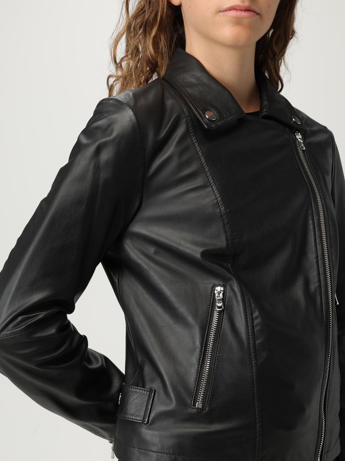 EMPORIO ARMANI JACKE: Jacke damen Emporio Armani, Schwarz - Img 4