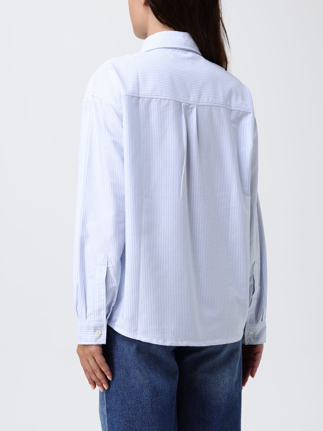 A.P.C. HEMDBLUSE: Hemdbluse damen A.P.C., Blau - Img 2