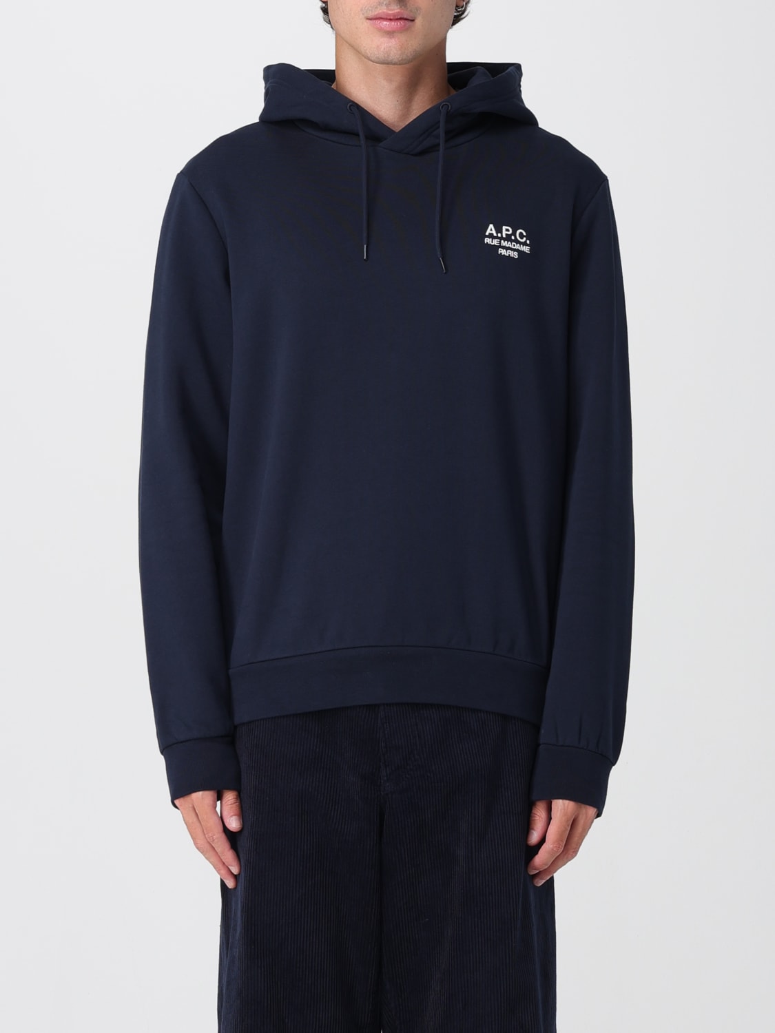 A.P.C. SWEATSHIRT: Sweatshirt herren A.P.C., Ecru - Img 1